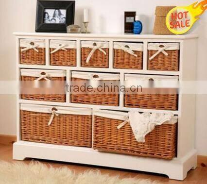 Hot Sale Antique Storage Wooden Cabinet With Many Drawers