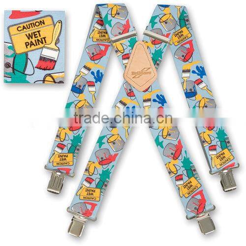 Adjustable X shape fashion hot sale children's suspender for promotion.