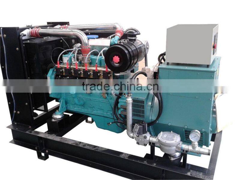 6 cylinder 55hp natual gas engine SP6105DTgas generator set CPT40GF
