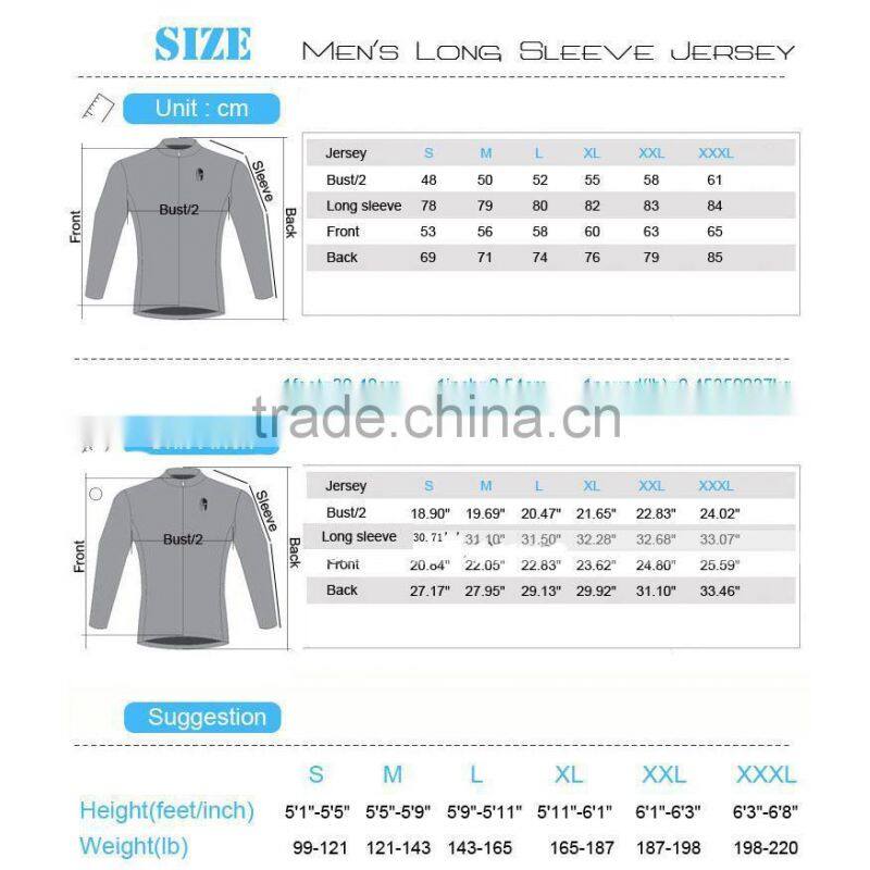 2015 Pro team fashion reflective china custom cycling jersey