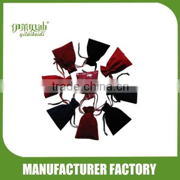 Velvet pouch, velvet bag, christmas gift bag