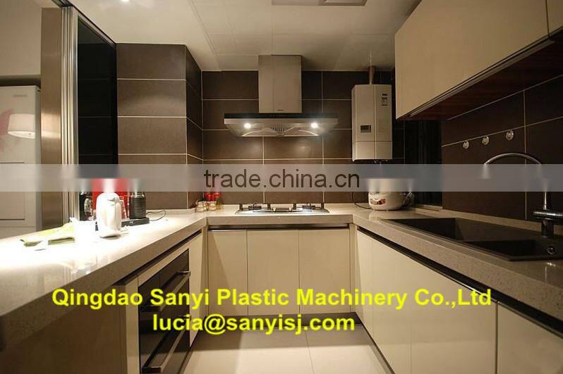 CE & ISO9001 Certified PVC Furniture Board Production Line/SIEMENS Strategic Partner