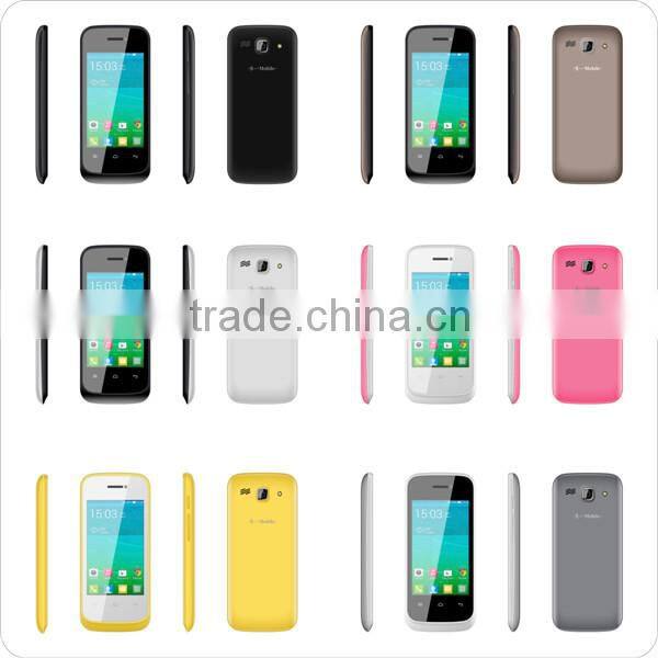 Hot selling TFT 320*480 dual sim 3.5 inch android phone