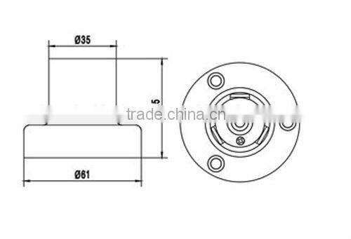 E27 Screw Base Round Plastic Light Bulb aging and testing E27 lamp holder adapter base