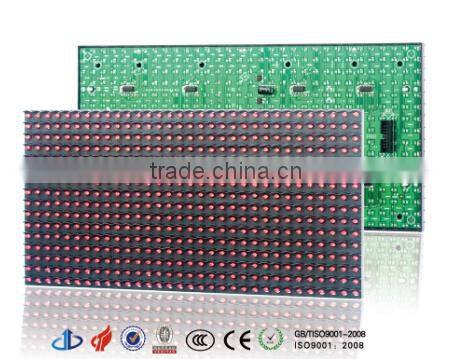 best price 10mm pixel led moving display red hot video japanese