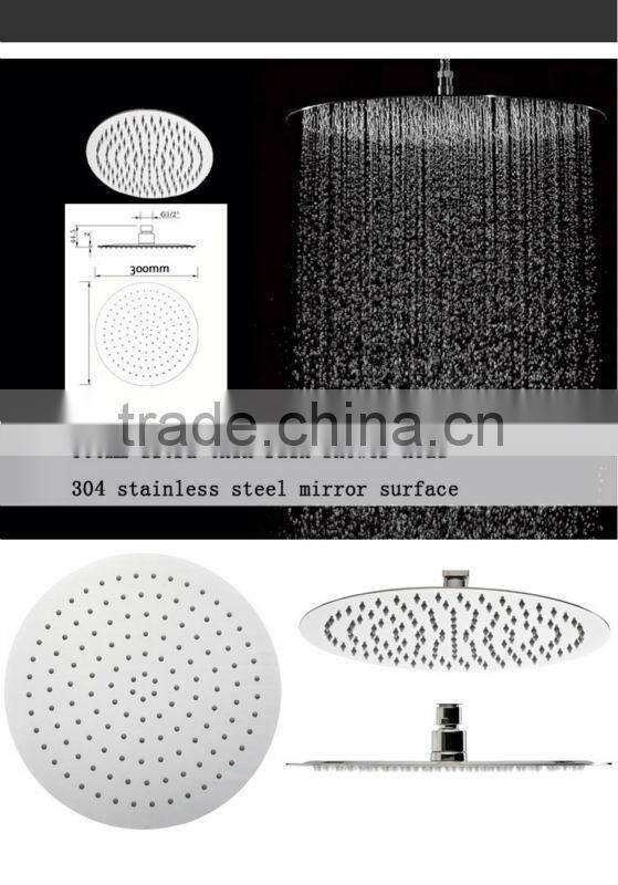 hotel use stainless steel bathroom accessory luxury shower kit