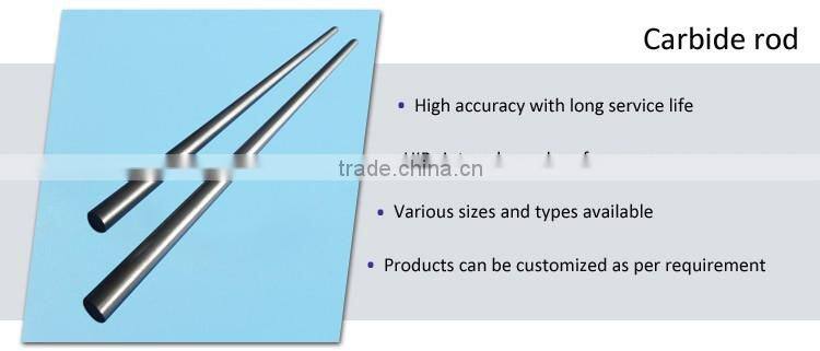 Hot Sale Dia. 5.0*330mm Ground Solid Tungsten Carbide Rods