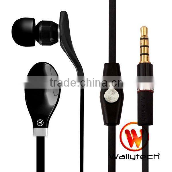 High end metal shell TPE cord Earphone for iphone