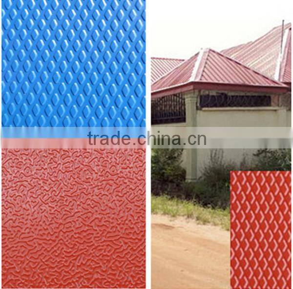 Skid proof stucco embossed aluminum sheet 3003 h112 aluminium tread sheet