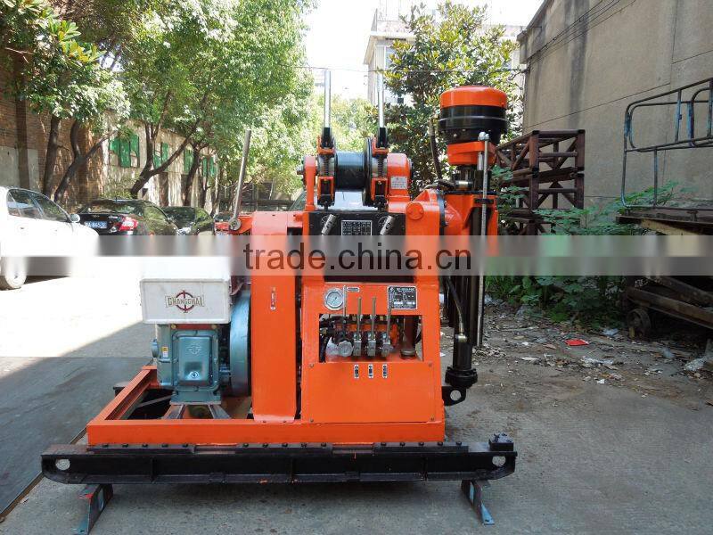 HGY-200 trailer mounted compact geological exploration drilling rig