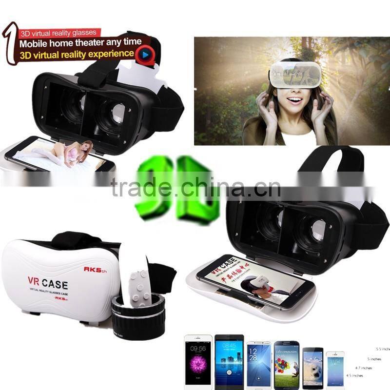 3D glassess VR Box 2.0 Virtual Reality Glasses Cardboard Game Movie