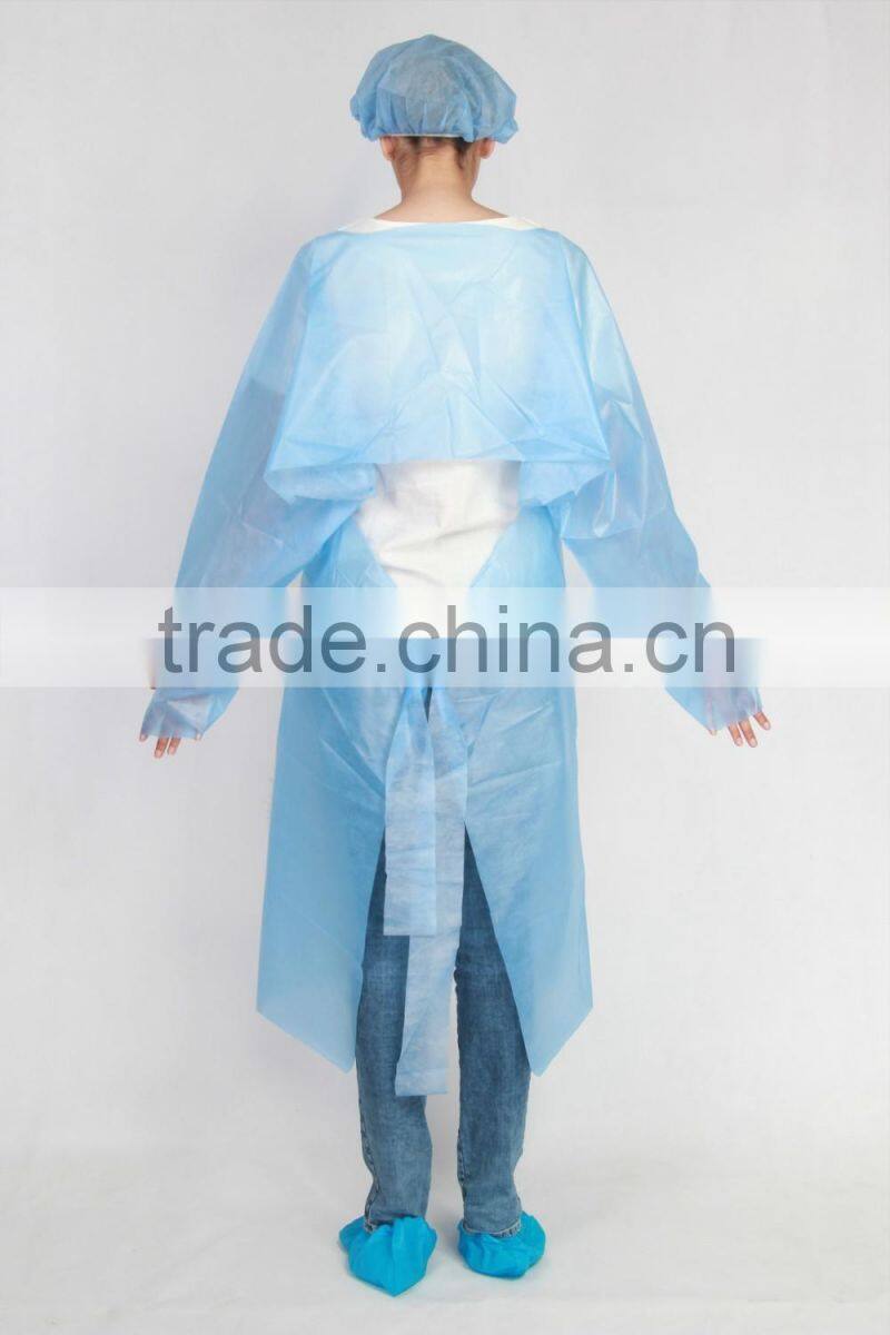 Cheap Disposable Dental Use Blood Proof CPE Gown