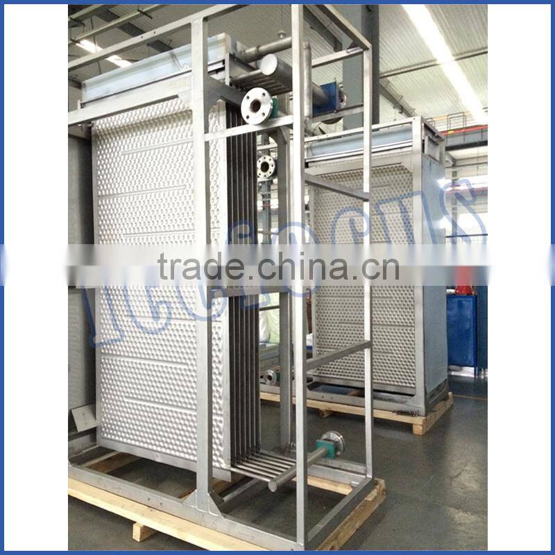 Dry ice plant professional ice maker evaporator industrial plate ice making machines for sale
