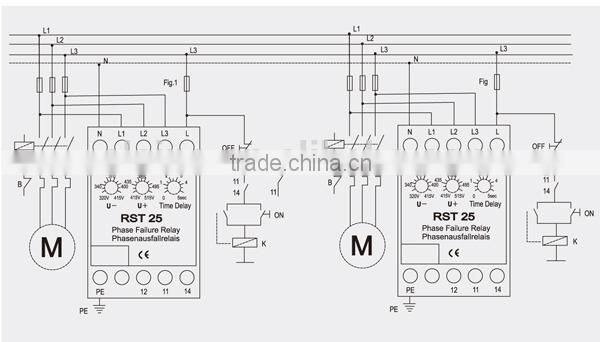 RST25 Electronic Voltage Relay