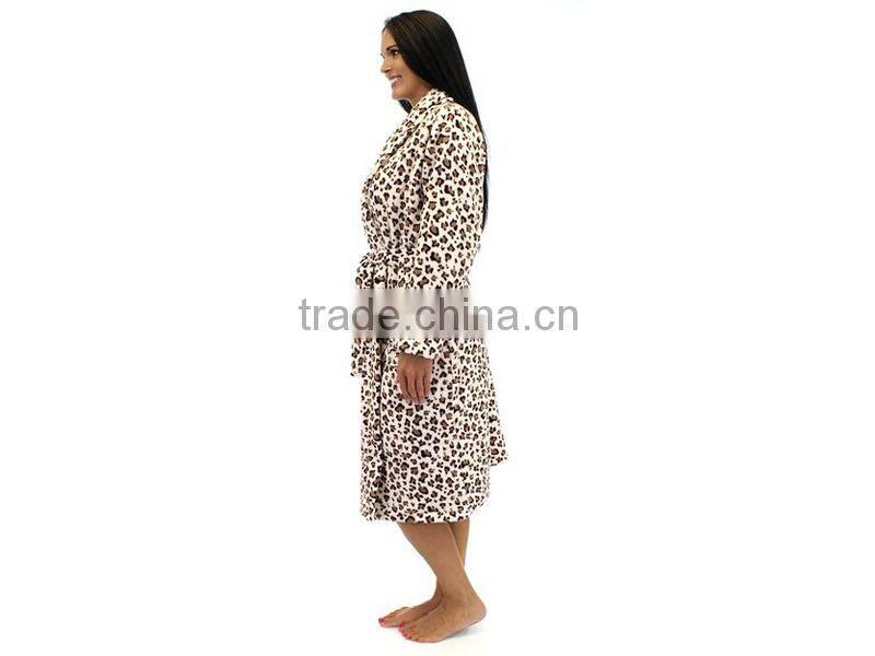 Women's Fun Prints Fleece Robes
