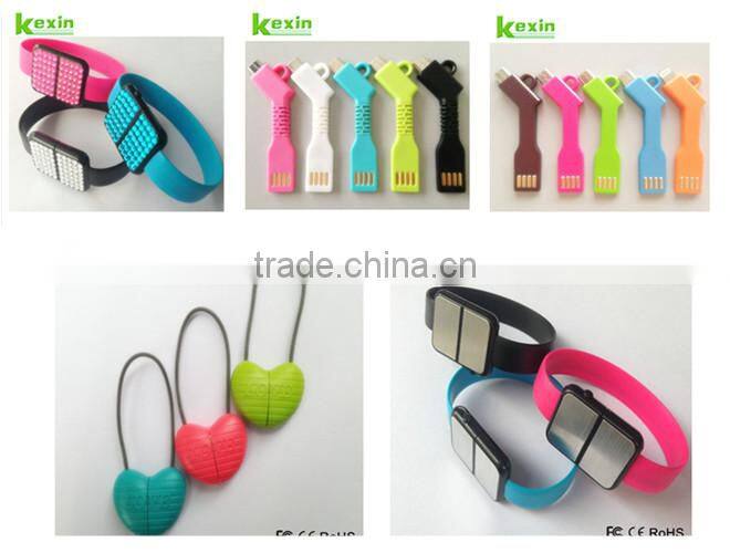 Newest Design 2 in 1 Cable USB, Double Micro USB Date Cable, Multi-function USB Charger Cable for Android and Iphone