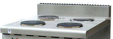 electric range with 4-burner&oven