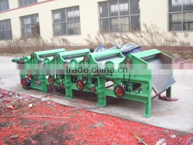 Promotion old clothes old cotton open machine old textile open machine