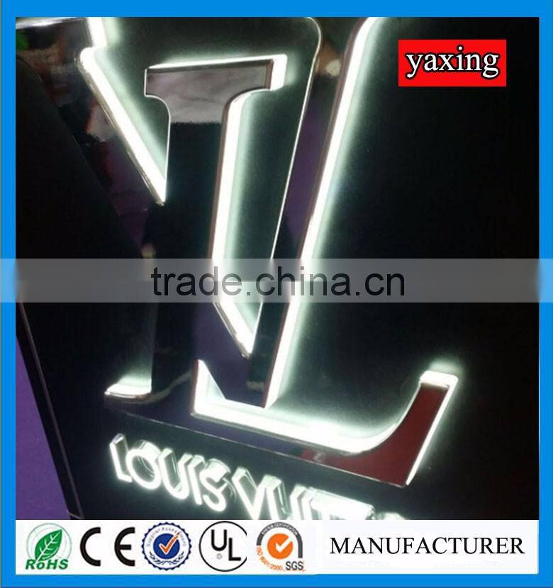 Super Good Quality Shop Store Name Backlit Led Channel Letter Sign