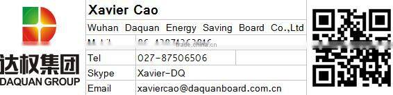 Non-asbestos Calcium silicate boards fiber cement boards for wall cladding, ceiling