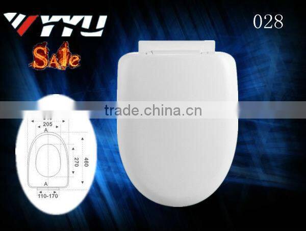 028 soft closing modern toilet seat lid for wc