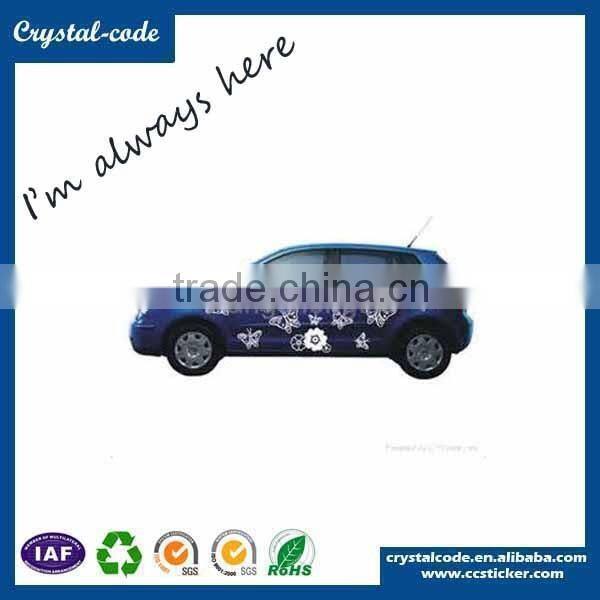 Custom car label sticker