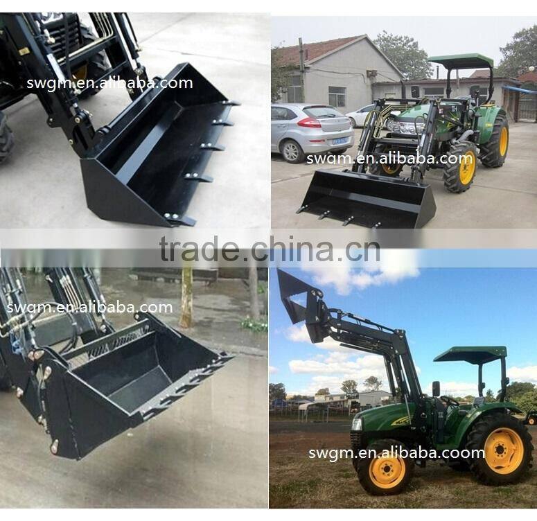 CE certificate TZ-4 Front end loader with Standard bucket for 30-55HP tractor