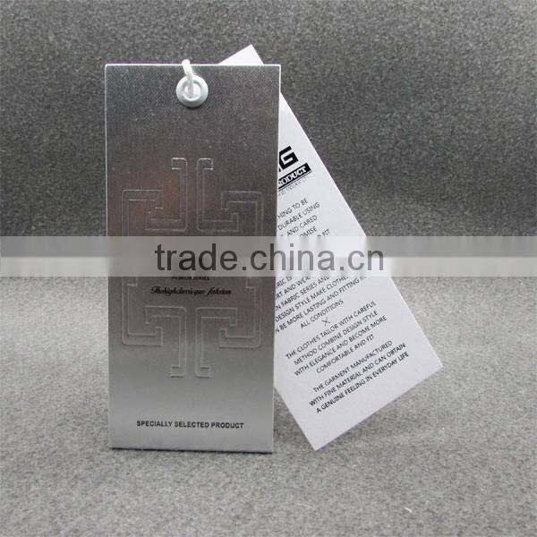 Debossed Full Logo Label Printing