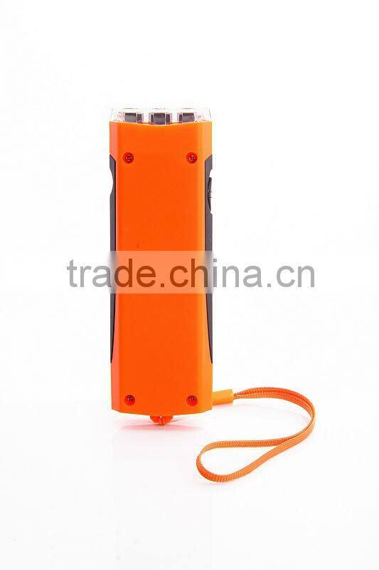 factory LED solar electric torch&solar flashlight made in China