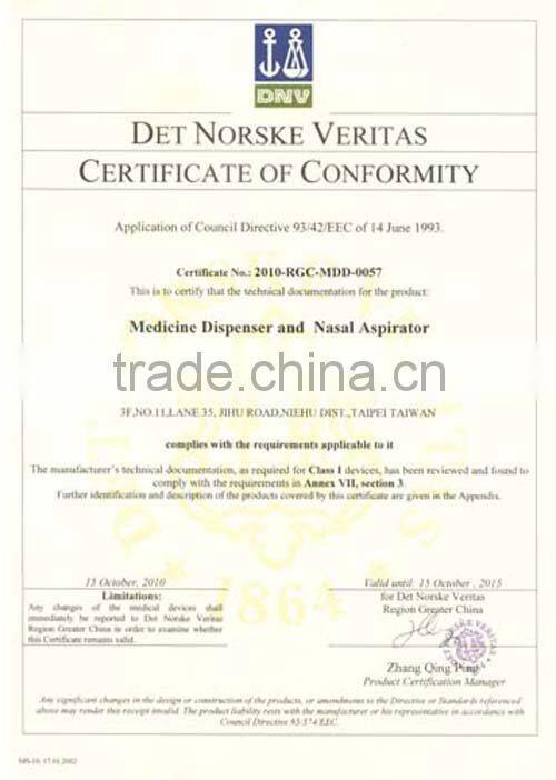 Silicone BPA FREE Baby Nasal Aspirator product