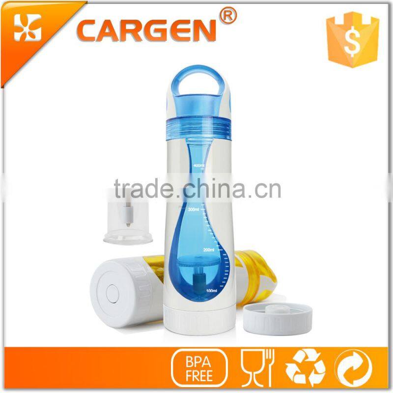 New easy grip design leak-resistant 500ml plastic water bottle infuser tea bottle
