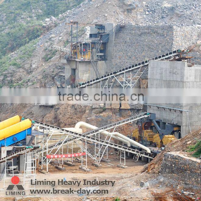 Quarry Plant, Rock stone production line
