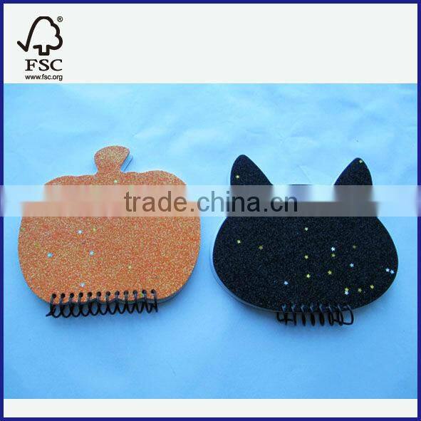 spiral notepad/memo pad 2 subject