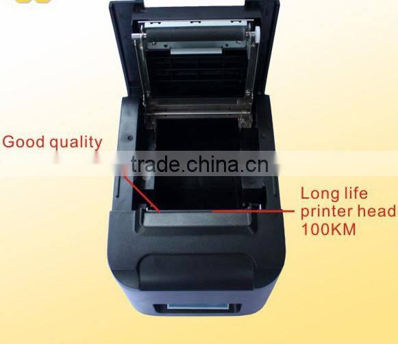 Mini Thermal Printer of 80mm support Cash Drawer Drive and Auto-cutter