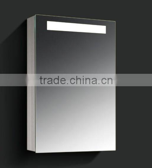 Cheap Lamxon apartment lighting cabinet with shaver socket and vertical strip ilunmination