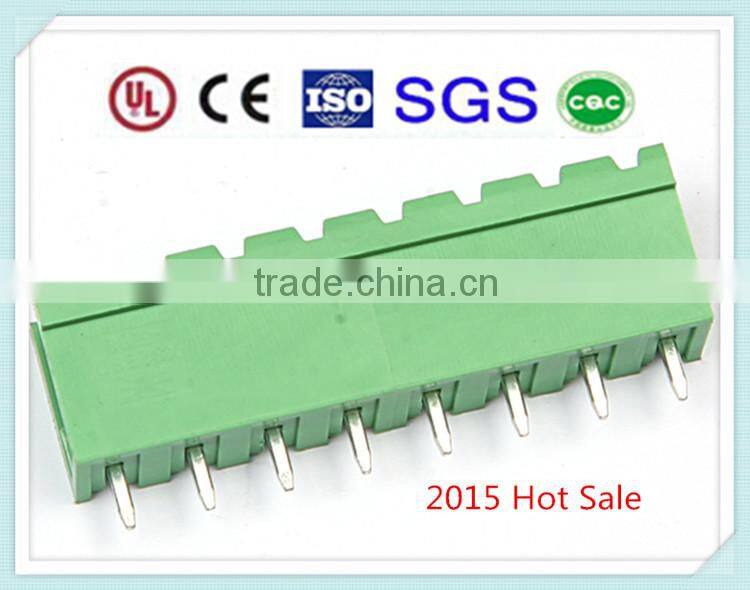 High Quality 5.08 Male Terminal Block with UL, CE, ISO, SGS,CQC Approved