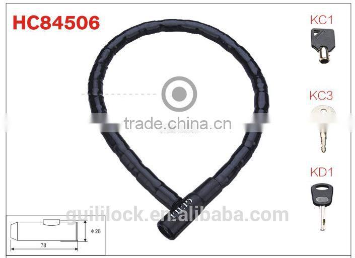 Scooter Lock,Armored Cable Lock,key Lock HC84506