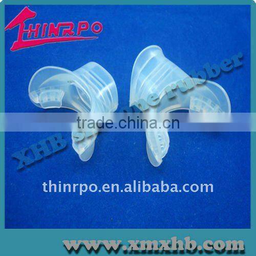 Silicon medical connecting tube for gas mask