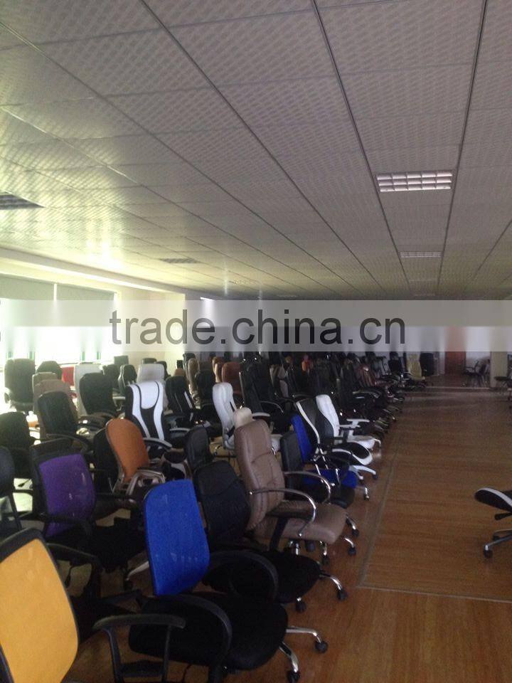 Modern black leather rotate bar stool high chair