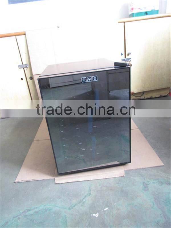 220v 70w transparent door fridge glass door mini fridge transparent door drinks cooler drinks fridges