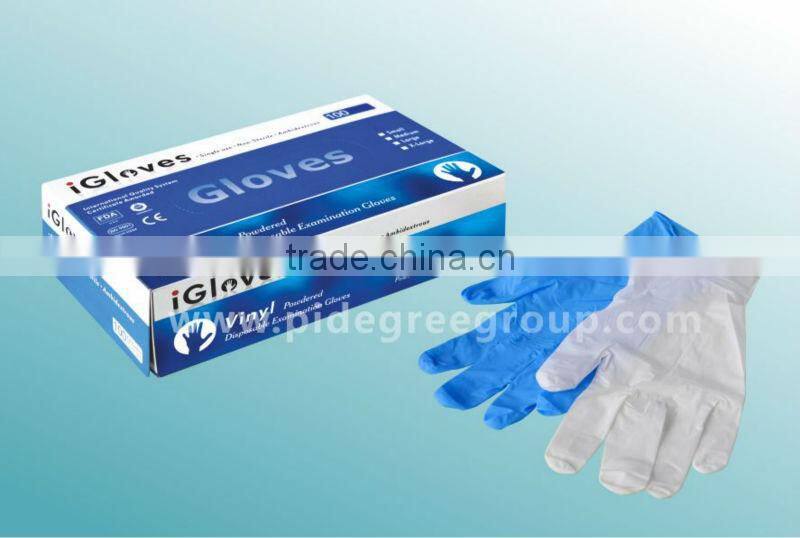 Disposable Vinyl Gloves Manufacturers Ambidextrous PVC Gloves