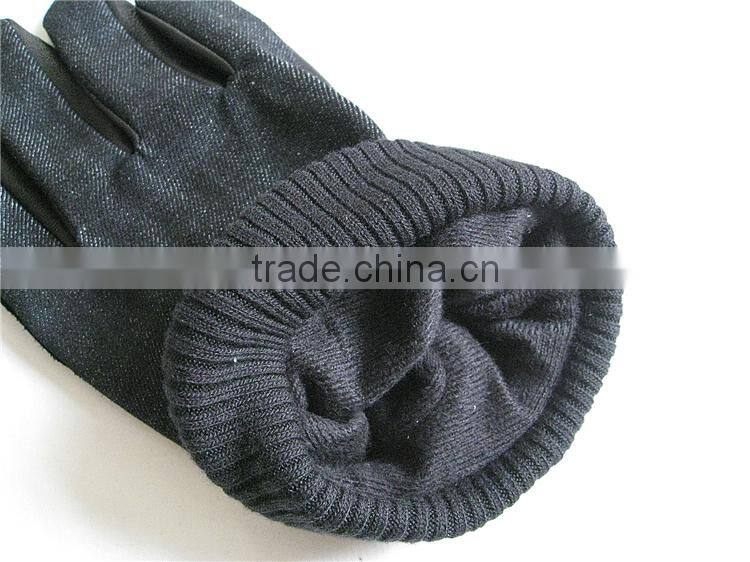 Mens Leather Work Sheepskin Gloves