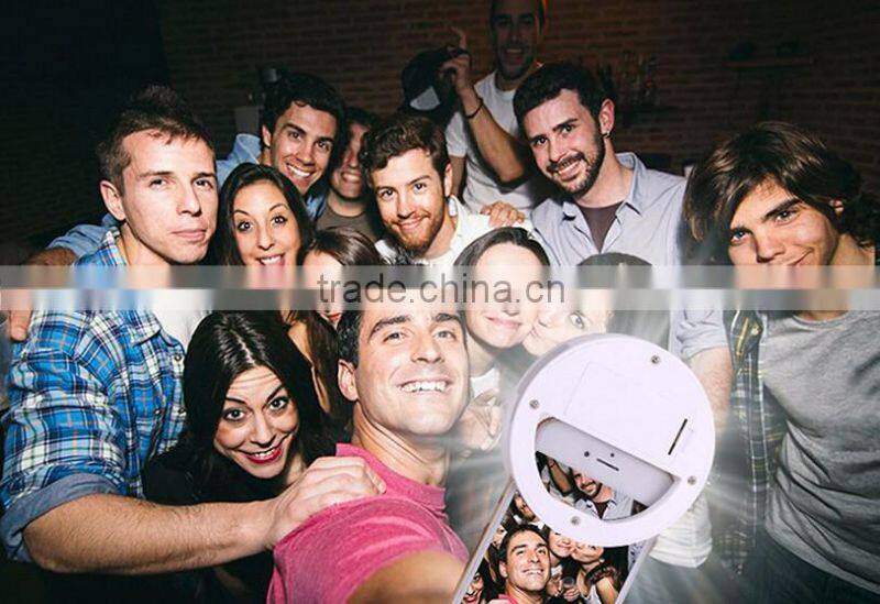 Universal Smartphone Portable Camera Light Led Selfie Case 2016 New Products