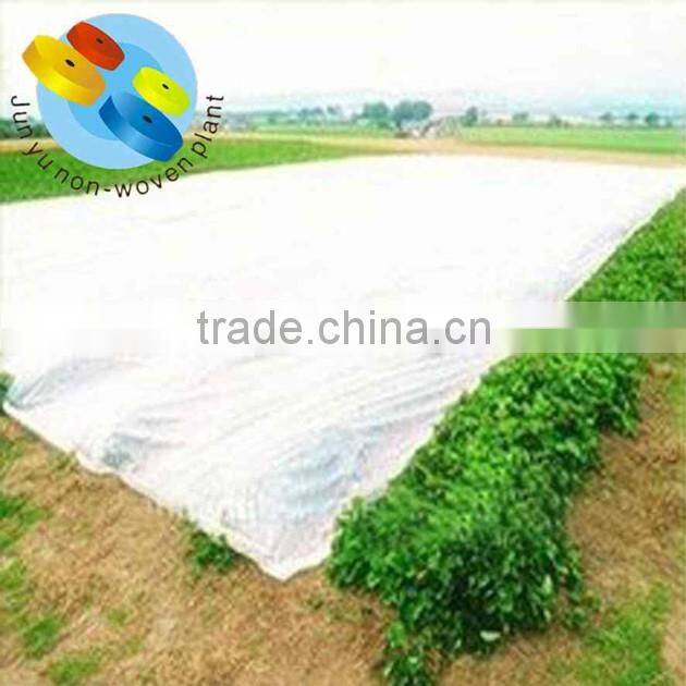 Junyu agriculture nonwoven fabric as a protection against heat loss in greenhouses and garden tunnels