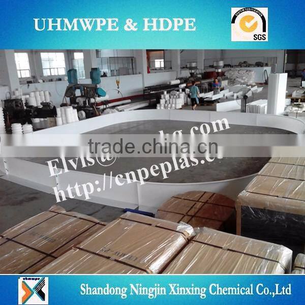 HDPE Skating Synthetic Ice Rink mobile hockey dasher board