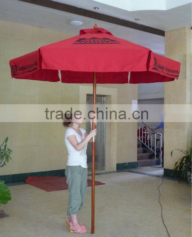 2013 High Quality Wood Garden Umbrella OKP02