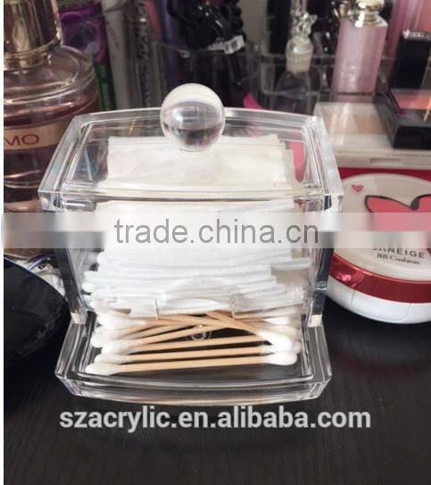 High transparent ps material molding box for sundries small ps box for sundries
