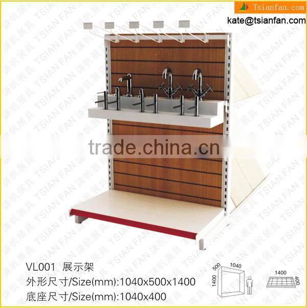VL001---Wholesale faucet display rack