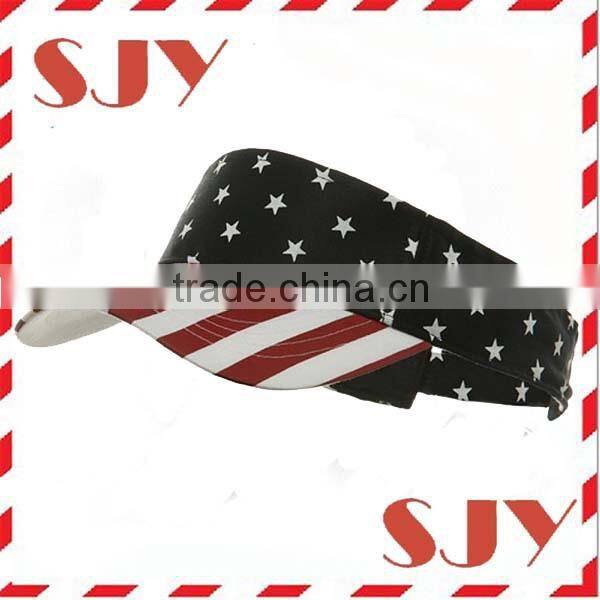 Outdoor Sports Camping Adjustable Custom Printed Sun Visors