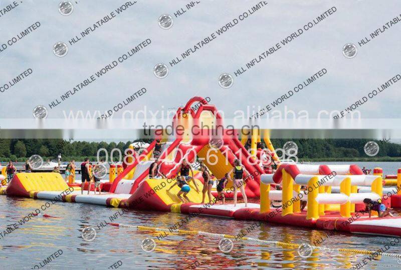 Hot Sell Inflatable Aqua park,water park inflatable whole set